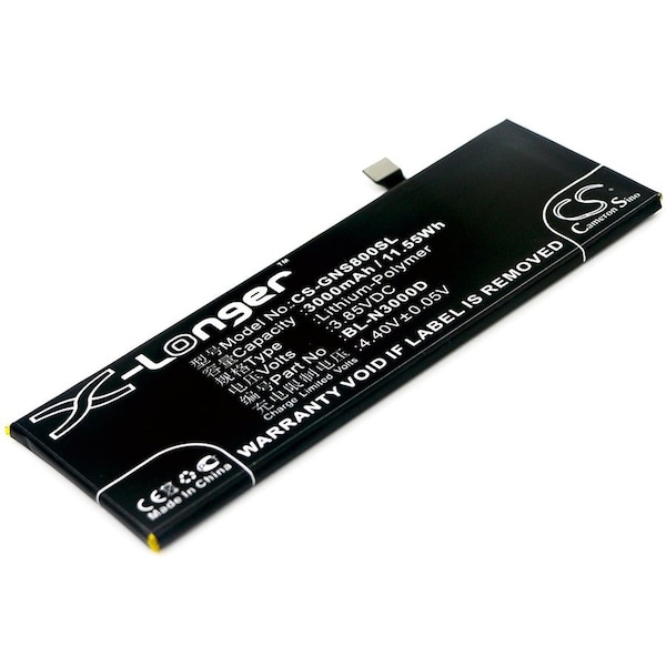 Bsc Preferred Gionee Elife S8 GN9011 GN9011L Mobile Phone Replacement Battery CS-GNS800SL.2 - main